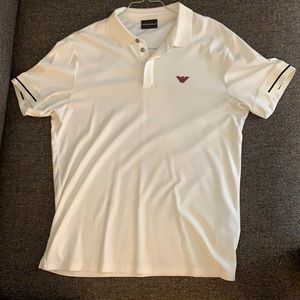 Emporio Armani Polo White Polo